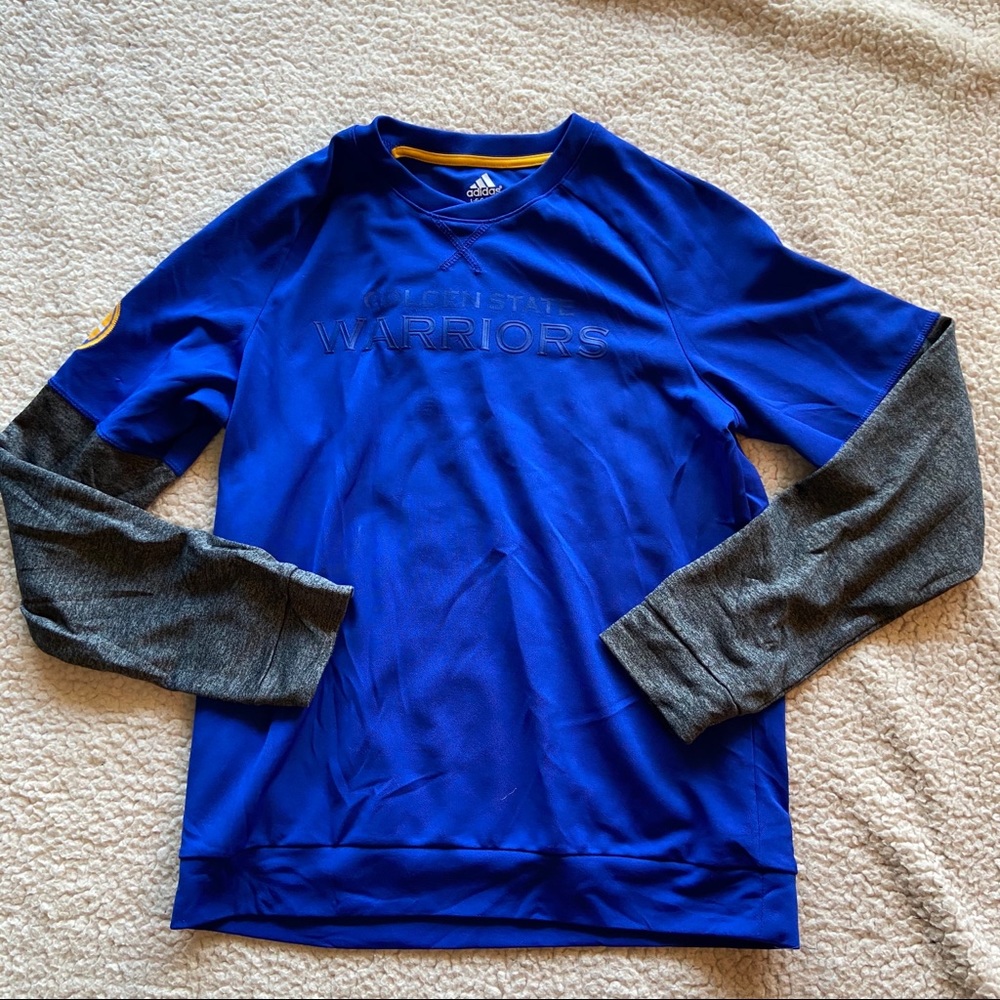 Boys L, Adidas Warriors Warm Up Long Sleeve
